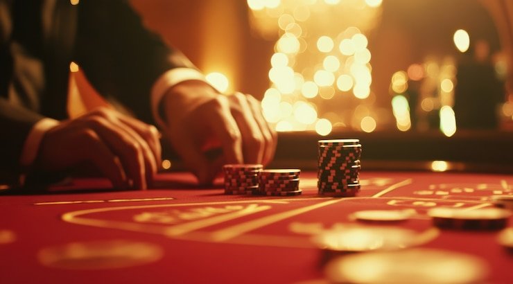 Dealer live profesional kasir4d melayani permainan kartu dengan antarmuka modern